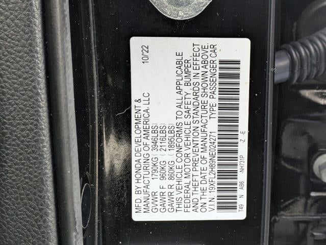 2022 Honda Civic Hatchback Sport