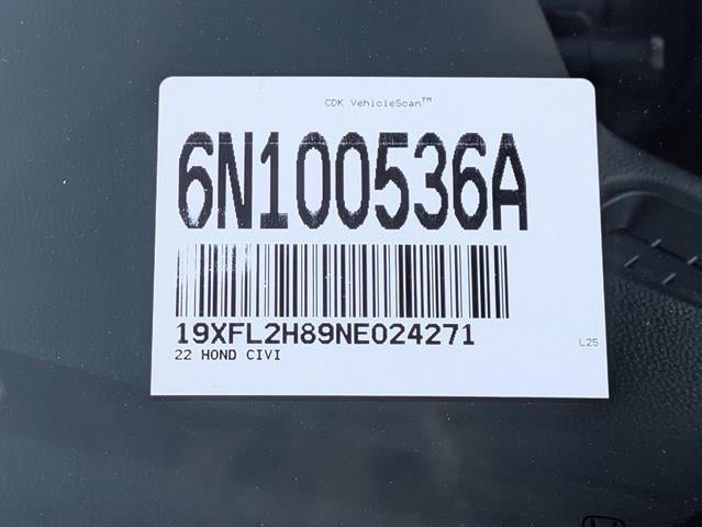 2022 Honda Civic Hatchback Sport