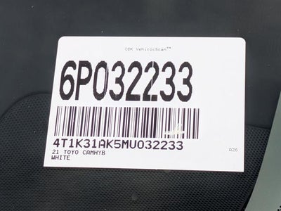 2021 Toyota Camry XSE