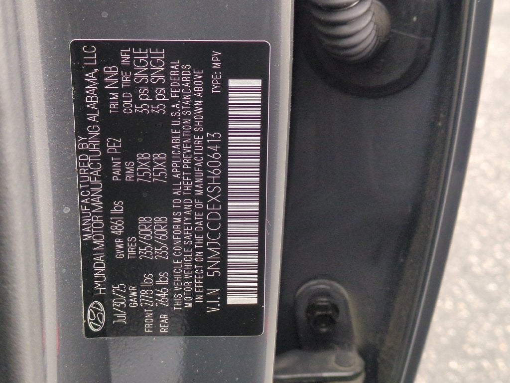 2025 Hyundai Tucson SEL Convenience