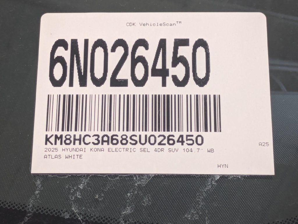 2025 Hyundai Kona Electric SEL