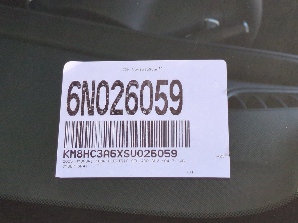 2025 Hyundai Kona Electric SEL
