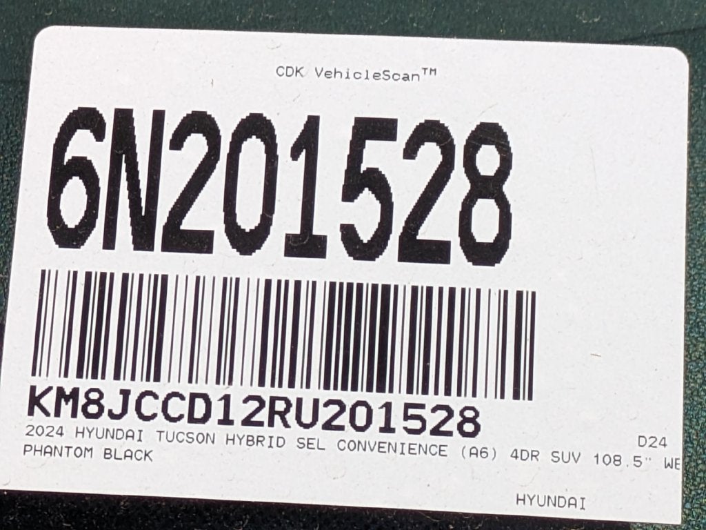 2024 Hyundai Tucson Hybrid SEL Convenience