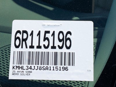 2025 Hyundai Sonata Hybrid SEL