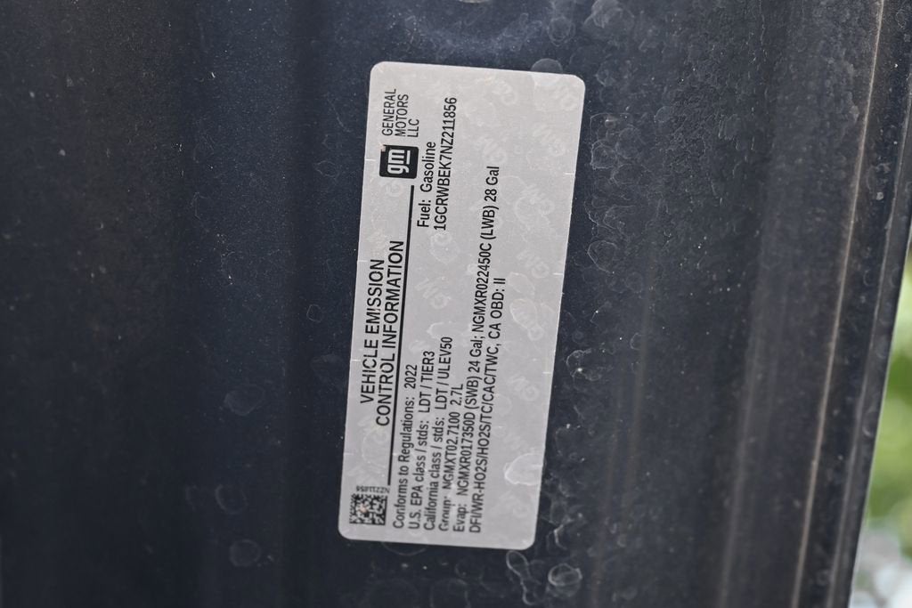 2022 Chevrolet Silverado 1500 LTD Custom