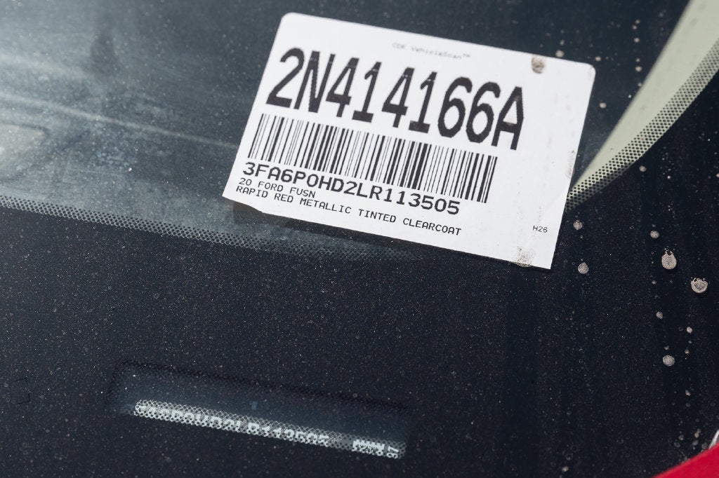 2020 Ford Fusion SE