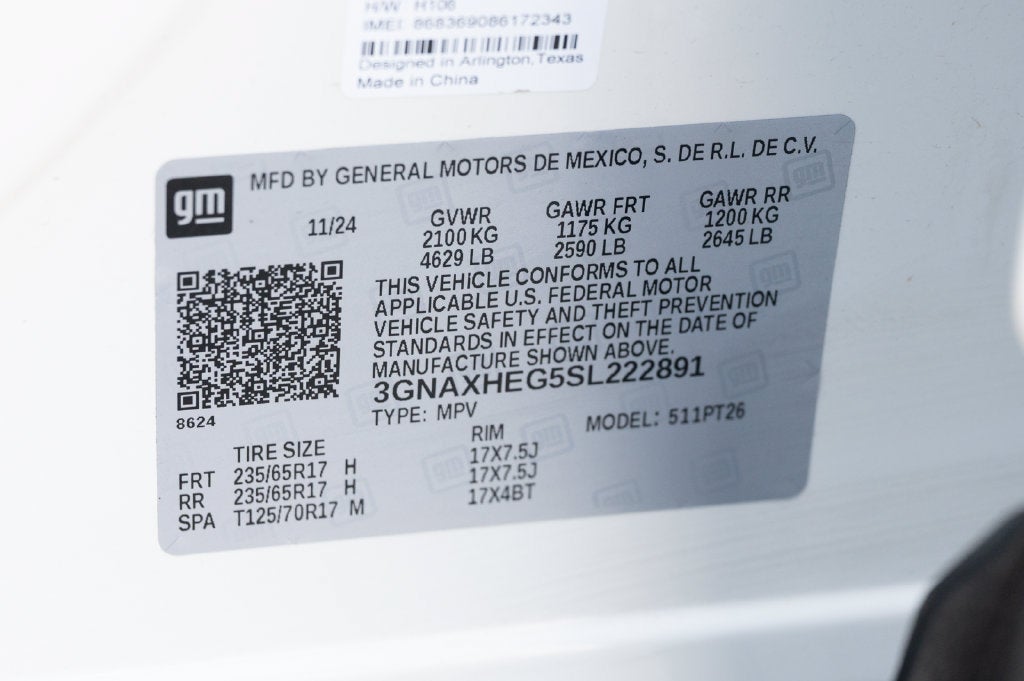 2025 Chevrolet Equinox LT