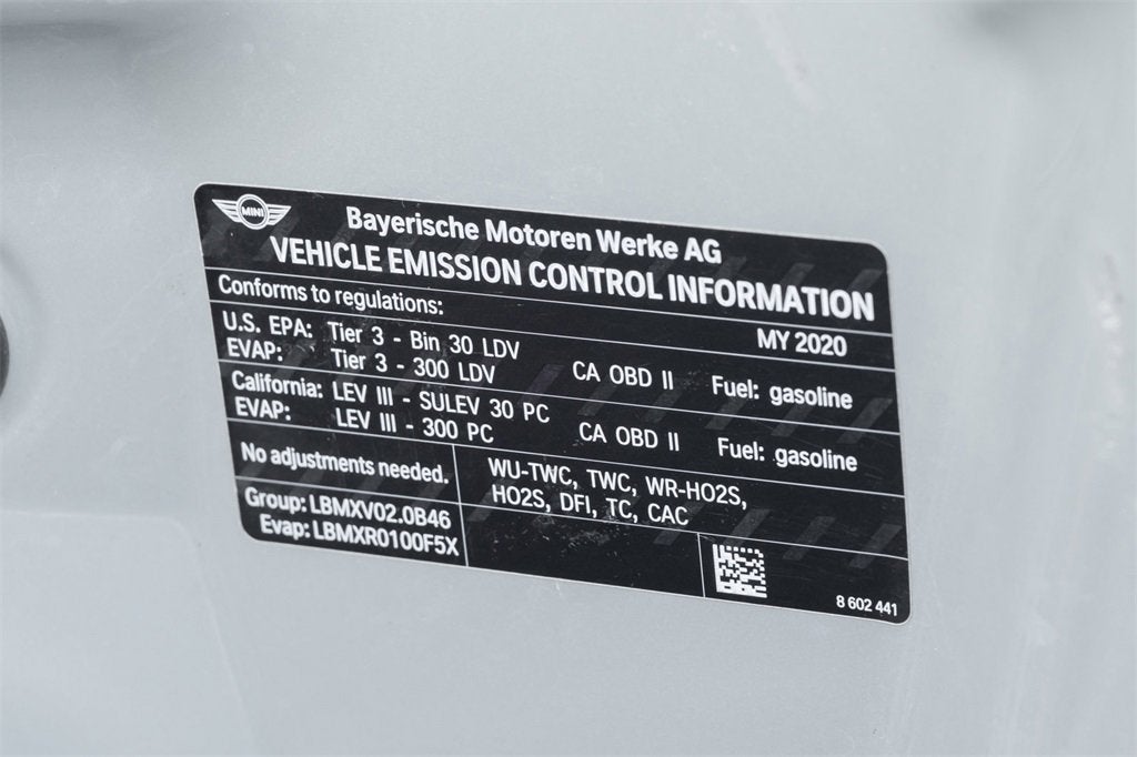 2020 MINI Hardtop 2 Door Cooper S