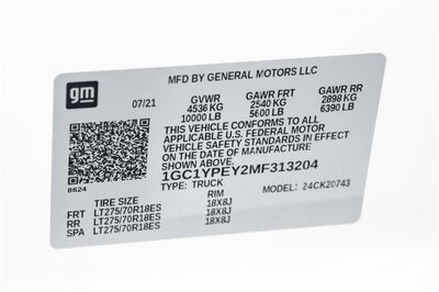 2021 Chevrolet Silverado 2500 HD LTZ