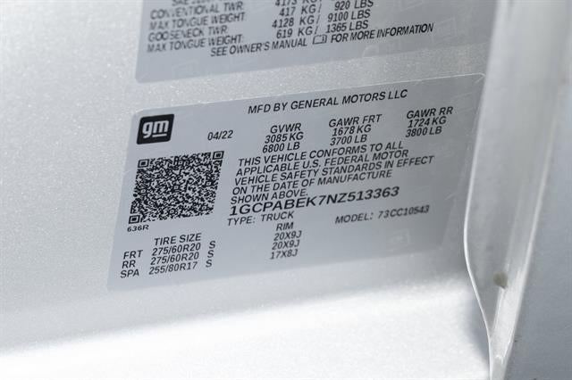 2022 Chevrolet Silverado 1500 Custom