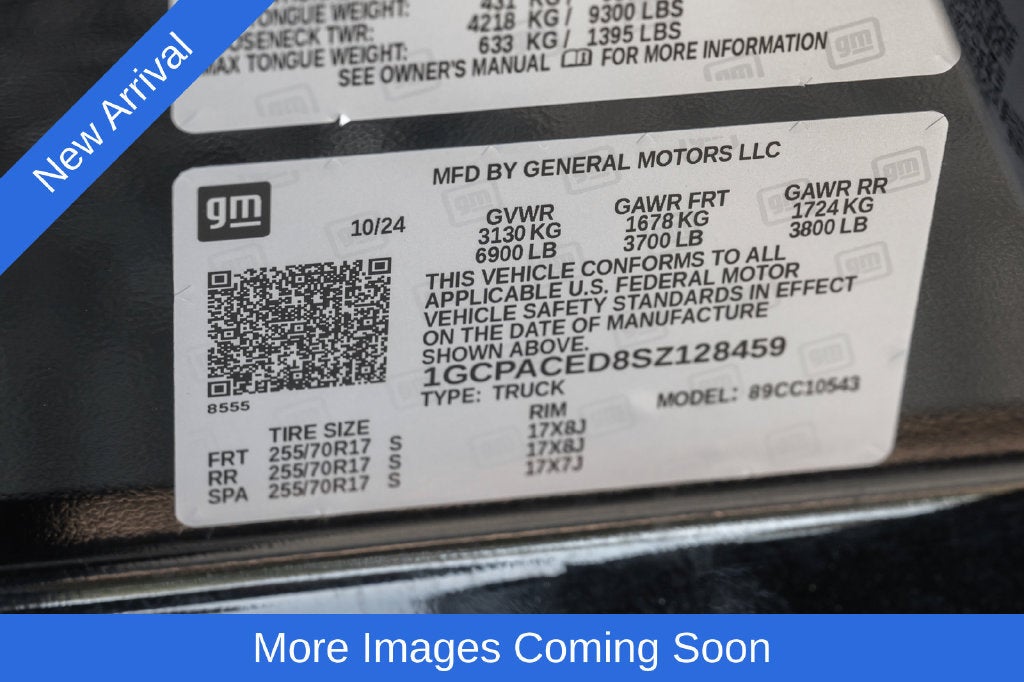 2025 Chevrolet Silverado 1500 LT