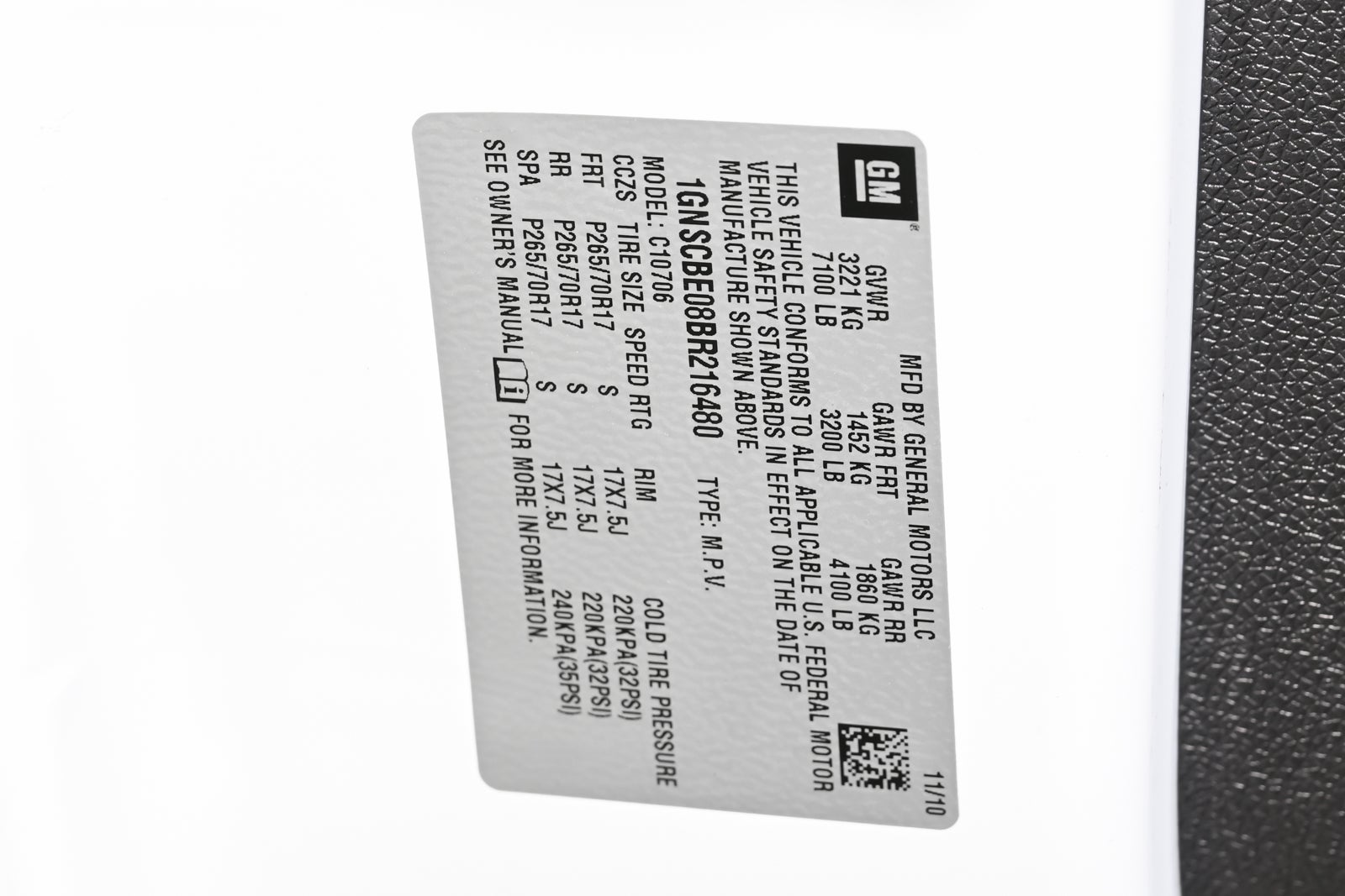 2011 Chevrolet Tahoe LT