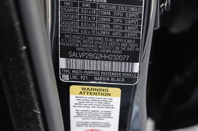 2017 Land Rover Range Rover Evoque SE