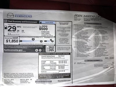 2024 Mazda Mazda CX-30 2.5 S Carbon Edition AWD