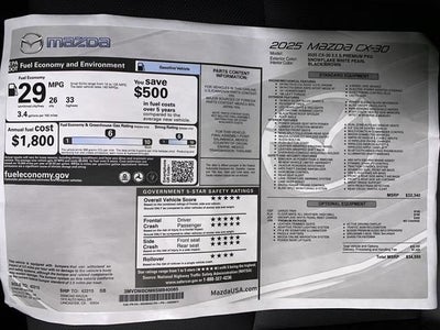 2025 Mazda Mazda CX-30 2.5 S Premium AWD