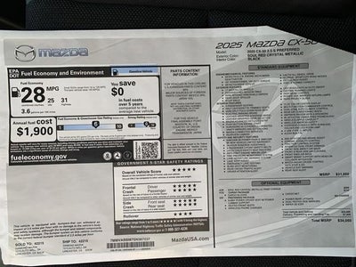 2025 Mazda Mazda CX-50 2.5 S Preferred AWD