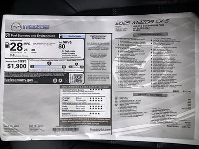 2025 Mazda Mazda CX-5 2.5 S Premium Plus AWD