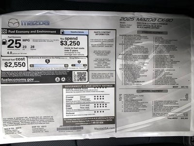 2025 Mazda Mazda CX-90 3.3 Turbo S Premium Sport AWD