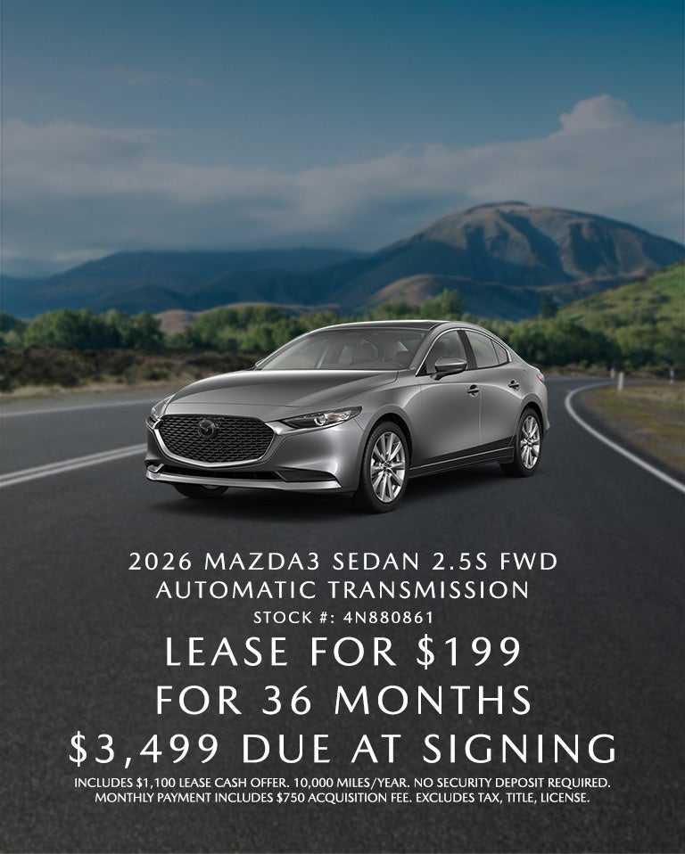 2026 MAZDA3 SEDAN