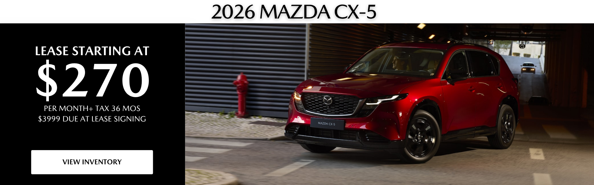 2026 Mazda CX-5 2.5 S