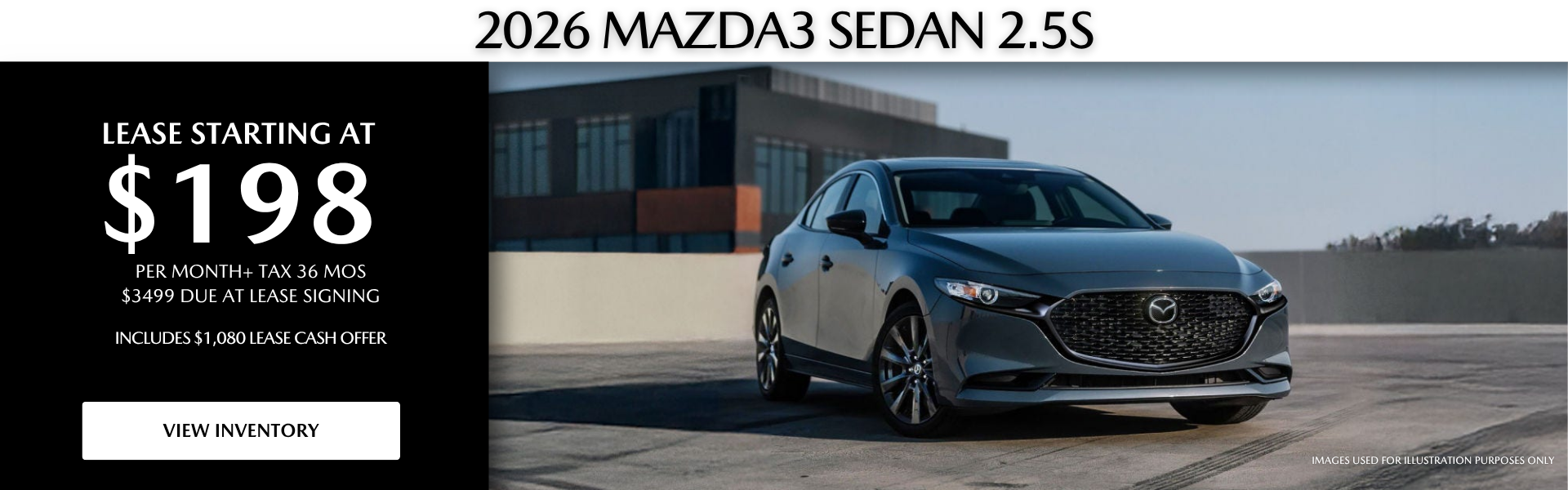 2026 MAZDA3 SEDAN